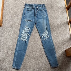 American Eagle Outfitters Light Blue Denim Jeans
